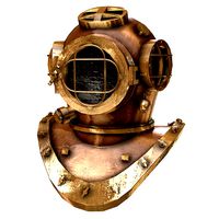 Low Poly PBR Diving Helmet