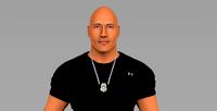 Dwayne Johnson Fast and Furious ready for full color 3D printing | 3D