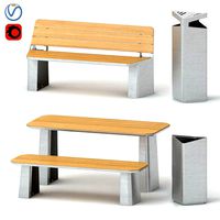 A set of elements of  landscaping 1