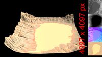 Desert Crater Landscape