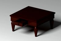 Baroque Wood Table