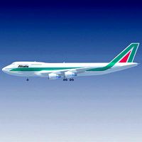 Boeing 747 Alitalia