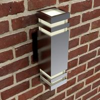 Modern wall light fixture