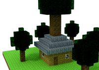 Minecraft tree house