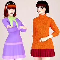 Daphne and Velma pose 01
