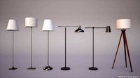 Floor Lamps PBR Game Ready