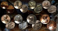 Vatican medalions colection