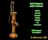 Water Pump - PBR - Textured