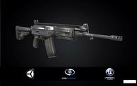 Assault Rifle IWI ACE 23 Game ready