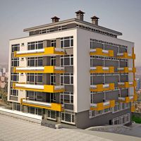 Apartment Building 001 V10