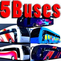 Second Collection of 5 Buses