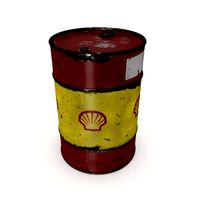 Oil Drum 200L 3D