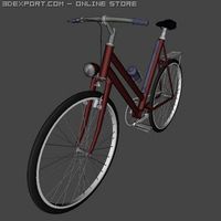 Ordinary bike 3D Model