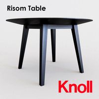 Risom Round Dining Table