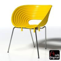 Tom Vac Chair 3D Model
