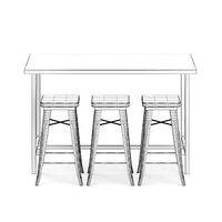 Bar Table with Stools