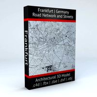 Frankfurt Road Network and Streets