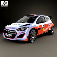 Hyundai i20 WRC with HQ interior 2012
