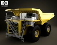 Liebherr T 282B Dump Truck 2012 3D Model