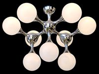 Crystal Lux Bolla PL9 Chandelier