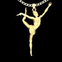 Pendant Gymnast | 3D