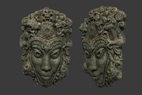 Mayan Tribal Mask 2