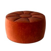 custom made round pouf