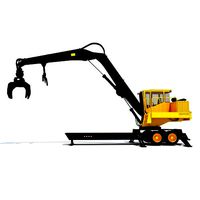 Knuckleboom Forest Machine Loader