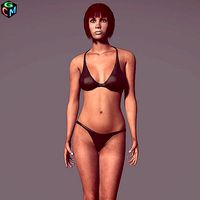 Debora Low-poly