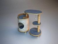 Wooden Cat Tree Construction part 2