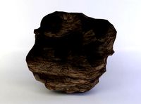 Large round rock