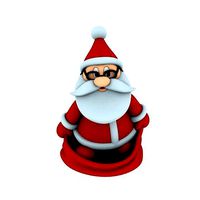 New cool Santa Claus for beautiful 3d print 05