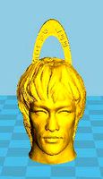 Bruce Lee keychain | 3D
