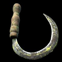 Sickle Corona render scene and Substance Painter files