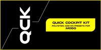 Quick Cockpit Kit Vol 1 - Polystein Add-on Presets for MODO