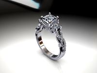 Verragio Ring 3D print model 3D print model | 3D