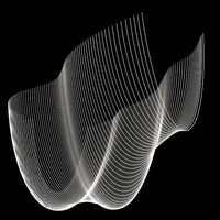 glass pearl ceiling sculpture