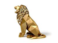 Low Poly Lion