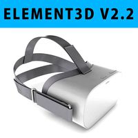 E3D - Oculus Go Headset 3D model