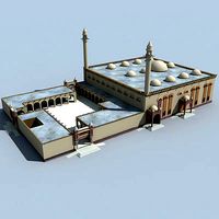 Arabic Mosque Building