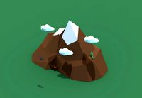 A mountain
