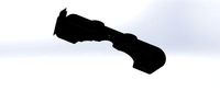 Tamiya TT-01 E Front Rear Upper Arm Mount 3D Print Model | 3D