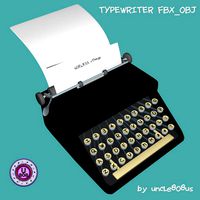 TypewriterOld FBX OBJ