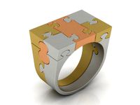 Puzzle ring | 3D