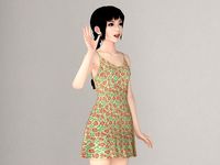 Kumiko various outfit pose 03