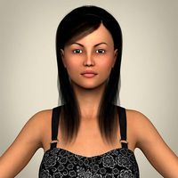 Realistic Pregnant Woman