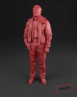 Men 02 pilot - Low Poly