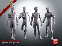 Man A Testing model - Marvelous Designer Posed Pack