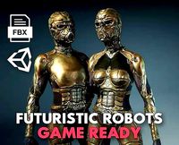 Futuristic Characters - Game Ready