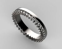 Wedding ring001 | 3D
